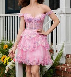 Homecoming Dresses Sweetheart Sequins Tiered Tulle A-Line Mini Dress Pink Tulle Dress For Homecoming, Tulle Mini Dress With Sweetheart Neckline, Tulle Mini Dress For Banquet, Mini Tulle Dress For Banquet, Pink Tiered Tulle Skirt Dress, Spring Debutante Ball Dress With Sweetheart Neckline, Tiered Pink Tulle Dress, Princess Tulle Dress For Homecoming, Pink Corset Dress With Sweetheart Neckline For Banquet