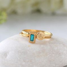 "Know someone with an December birthday ~ this is the perfect gift! Stackable birthstone rings are the IT accessory. Wear by itself or pair with with an initial ring! This listing is for one 24K gold vermeil stackable birthstone ring with a Swarovski crystal (please see color chart for color selection). Round, square, or rectangle stone settings are available. Want more rings or a different month? Build Your Own Gold Stackable Ring listing: https://www.etsy.com/listing/230748928 Also, available Adjustable Topaz Birthstone Ring For Anniversary, Adjustable Open Topaz Ring As Birthstone, Stackable Fine Jewelry Birthstone Ring For Birthday, Fine Jewelry Stackable Birthstone Ring For Birthday, Emerald Bezel Setting Birthstone Ring For Anniversary, Adjustable Birthstone Topaz Open Ring, Adjustable Open Topaz Birthstone Ring, May Birthstone Stackable Rings For Promise, Promise Ring With Birthstone Initial