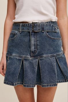 denim mini skirt, jean mini skirt, fall fashion, fall outfit inspo, outfit inspo 2023, fall outfit, winter fashion, winter outfits, denim skirt, jean skirt, ootd, ootn, travel outfit, vacation outfit, pumpkin patch outfit, birthday skirt, date night skirt, everyday fit, online shopping, Nashville outfit, clothing brand, online clothing store, chilly day fashion, aesthetic fashion, belted mini skirt, everyday skirt, party fashion, mini skirt outfit Short Blue Denim Skirt With Belt Loops, Blue Denim Skirt With Belt Loops, Short Length, Fall Denim Mini Skirt With Belt Loops, Fall Mini Denim Skirt With Belt Loops, Mini Denim Skirt With Belt Loops, Blue Mini Denim Skirt With Belt Loops, Fitted Mid-rise Denim Skirt With Belt Loops, Fitted Denim Skirt With Belt Loops In Denim Blue, Blue High-rise Mini Skirt With Belt Loops