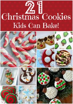 twelve christmas cookies kids can bake