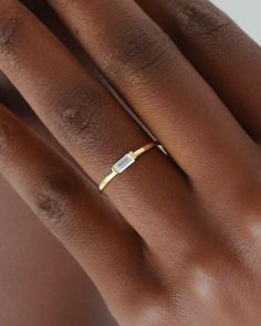 - 18K Gold Vermeil Brown CZ Ring - You will receive one white CZ ring made of solid 925 sterling silver and gold plated with a very thick layer of 18K gold D E T A I L S : ▪ Solid 925 Sterling Silver ▪ 18K Gold Vermeil Ring ▪ White Cubic Zirconia Gem ▪ Hypoallergenic ▪ Nickel-free Handcrafted in vermeil, a thick 18k gold layer on 925 sterling silver embedded with fine zirconia stones, the gold ring glistens and gleams as it catches the light. With its elegant finish, the dainty ring can be effor Gold Emerald Ring With Vs Clarity In 14k Gold, Delicate Emerald Cut Promise Ring, Minimalist Baguette Cut Diamond Promise Ring, Minimalist Emerald Cut Gold Stackable Rings, Minimalist 14k Gold Ring With Vs Clarity, Everyday White Cubic Zirconia Rings, Everyday Diamond White Rings With Diamond Cut, Everyday White Diamond Rings, Gold Minimalist Topaz Promise Ring