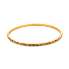 Siena Stacking Bangle-Julie Vos-Swag Designer Jewelry Gold Beaded Bangle Jewelry, Gold-plated Gold Bangle For Everyday, Gold Bangle With Tiny Beads, Stackable Gold Plated Bangle Bracelet, Gold Beaded Bangle Bracelet, Gold Hoop Jewelry With Tiny Beads, Classic Gold-plated Gold Bangle, Classic Gold-plated Bangle, Classic Gold Plated Gold Bangle