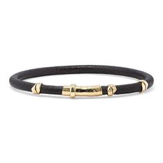 This espresso-brown leather bracelet features 14-karat yellow gold accents for a look that will complement any outfit. A push lock clasp seamlessly keeps this bracelet secure. Brown Leather Bracelet, Espresso Brown, Step Kids, Special Characters, Gold Accents, Bracelets For Men, Leather Bracelet, Espresso, Brown Leather