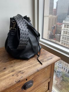 "For more handmade leather bags, purses, satchels, messengers, travel bags, holdalls, carry alls, handbags, shoulder bags, click here: http://etsy.me/1muiXbL. Mini bucket bag is a great little drawstring handbag that is made out of soft cognac leather and bridle leather strap. Its easily opened and closed with the leather drawstring and can fit an iPad mini if stretched opened. The strap is long and will fit most and comes with adjustable leather option. Made to order made from scratch leaving r Drawstring Handbag, Handmade Leather Bags, Mini Bucket Bag, Mini Bucket Bags, Mini Bucket, Black Leather Crossbody Bag, Leather Bucket Bag, Leather Bucket, Leather Bags Handmade