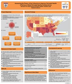 an orange and white poster with information about the college's health services in each state