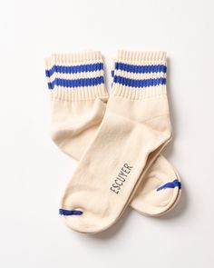 The stylish Escuyer thick premium ankle socks (knit from ultra soft cotton), will quickly become a favorite. Easily match with skirts, cropped pants and shorts or wear all year long, you simply can't go wrong! The perfect gift for your stylish friend who has it all. Made in Portugal Size 6-8 Machine wash cold, tumble d Stripe Socks, Funky Socks, Birthday List, Striped Socks, Gift Bundles, Fashion Socks, Ankle Socks, Vintage Gifts, Knitting Socks