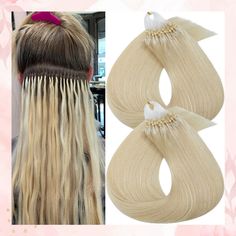 Micro Loop Ring Hair Extensions Micro Beads Links Real Human Hair Full Head 200GMicro Loop Ring Hair Extensions Micro Beads Links Real Human Hair Full Head 200G ★US LOCAL SELLER★FAST DELIVER★BEST CUSTOMER SERVICE★EXCELLENT QUALITY★ Description ❤Attentions 1. Due to different lights and PC screen resolution, Color might look different. Please read carefully and pay attentions to the lengths & the weights you purchase. 2.The hair extensions can only Curled by Hair Sticks or the Hair Straighteners. Micro Bead Hair Extensions Care Tips, Bead Rings Straightener, Silver Shampoo, Micro Beads, Hair Straighteners, Remy Human Hair Extensions, Hair Life, Real Human Hair, Hair Sticks