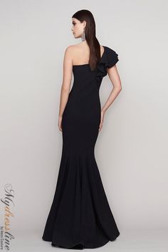 Looking for a show-stopping gown that is sure to turn heads? Look no further than the Frascara 4129. This gorgeous dress features a ruffled detail at the shoulder, a fit and flare silhouette, and a hidden back zipper. The bodice is satin-lined for a touch of luxury, and the 72% polyamide, 28% elastane fabric blend ensures a comfortable fit. Whether you're attending a black tie event or your own special occasion, this dress is sure to make you feel like a million bucks. One-shoulder Gown With Ruched Bodice For Gala, One-shoulder Maxi Dress With Ruched Bodice For Evening, One-shoulder Fitted Gala Evening Dress, One Shoulder Fitted Evening Dress For Gala, Fitted One-shoulder Gala Evening Dress, One-shoulder Gown With Ruched Bodice For Evening, One-shoulder Gown With Ruched Bodice, Gala One Shoulder Dress With Ruched Bodice, Gala One-shoulder Dress With Ruched Bodice