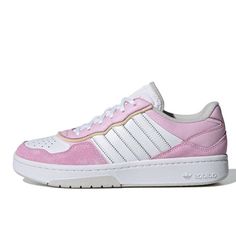 (WMNS) adidas originals Courtic 'Pink White' JI2552 Limited Edition Sneakers, Apparel Shop, Sports Sneakers, Adidas Originals, Pink White, Limited Edition, Adidas, Sports, The Originals