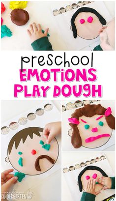 Preschool Emotions, Emotions Preschool Activities, Feelings Preschool, Emotions Preschool, Feelings Activities, Emotions Activities, All About Me Preschool, Social Emotional Activities