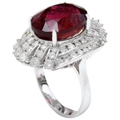 Gia Certified Tourmaline Rings For Formal Occasions, Formal Ruby Gemstones, Luxury Pear-shaped Ruby Ring, Oval Tourmaline White Gold Rings, Elegant Tourmaline Diamond Ring With Accent Stones, Formal Oval Ruby Ring In Platinum, Oval Ruby Ring In Platinum For Formal Occasions, Elegant Platinum Ruby Ring, Luxury Ruby Ring With Center Stone For Formal Occasions