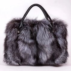 Material: fur and leather Vintage Leather Handbag, Leather Handbags Handmade, Fur Handbags, Soft Leather Handbags, Real Leather Handbags, Cheap Purses, Silver Bags, Fur Bag, Leather Handbags Tote