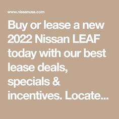 the text buy or lease a new nissan roue today with our best ease deal specials & incenties