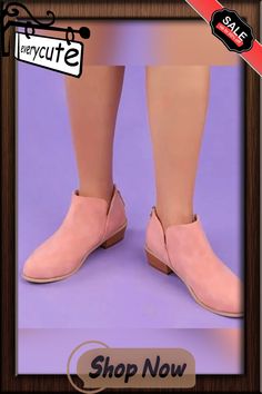 Casual Daily Chunky Heel Shoes Chunky Heel Shoes, Round Toe Heels, Pink Beige, Heel Shoes, Chunky Heel, Womens Heels, Chunky Heels, Fashion Shoes, Leather Upper