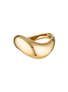 The classic Wave ring in gold Minimalist Wavy Rings As Gifts, Gold Ring Women Waves Band, Minimalist Yellow Gold Wavy Ring, Ocean Wave Ring, Gold Wave Ring, Wave Ring, Ring Size Guide, Skincare Products, Timeless Pieces