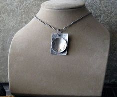 "This sterling silver pendant measures 1 3/8\" long and 1\" wide. It will arrive on a 2mm sterling silver ball chain. Please choose your length at checkout. Our jewelry will be sent boxed and ready to give as a gift. Made to order Θ Allow up to 14 business days before shipment Θ VISIT OUR SHOP: http://www.PoseidonsBooty.etsy.com SHOP POLICIES: http://www.etsy.com/shop/PoseidonsBooty/policy" Silver Stamped Rectangular Pendant Necklace, Silver Stamped Necklace With Rectangular Pendant, Sterling Silver Stamped Necklace With Rectangular Pendant, Hand Stamped Rectangular Pendant Necklace In Sterling Silver, Hand Stamped Rectangular Sterling Silver Necklaces, Hand Stamped Sterling Silver Rectangular Necklaces, Hand Stamped Sterling Silver Rectangular Necklace, Sterling Silver Hand Stamped Rectangular Pendant Jewelry, Prescott Az