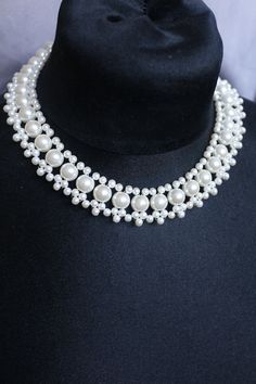 Lovely short beaded necklace. White pearl beads seems luxurious, so You will look stunning with this elegant necklace. Wear it for any occassion and feel really special! Visit shop for more products: https://diammodesign.etsy.com White Pearl Drop Beaded Necklace For Party, White Beaded Necklace With Pearl Charm For Party, White Pearl Choker Necklace, White Pearl Beaded Necklaces For Party, Elegant White Beaded Choker Necklace, Elegant White Beaded Pearl Necklace, White Pearl Beaded Necklace With Pearl Drop, White Bridal Pearl Choker Necklace, White Pearl Drop Beaded Necklace