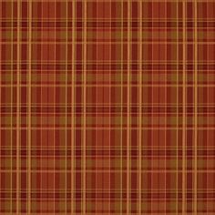 an orange and brown plaid fabric