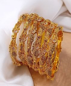 Gold Bangles For Women, Gold Bangle Set, Gold Aesthetic, Boutique Dress Designs, Bangle Set, Gold Bangles, Designer Dresses, Bangles