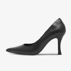 Classic yet chic, these black closed-toe stiletto heel pumps exude elegance. Perfect for any occasion, they effortlessly elevate your style with a touch of sophistication and timeless appeal. Color: Black Heel Type: Stiletto heel Heel Height: 3.54" / 90 mm approx Product measurements were taken using size 8. Please note that measurements may vary by size. Toe: Pointed toe Handcrafted US sizing. Fits true to size. Elegant Business Heels With 4-inch Heel, Chic Business Court Shoes With 4-inch Heel, Elegant Pointed Toe Heels For Night Out, Office Court Shoes With 4-inch High Heel, Elegant 4-inch Heel Court Shoes For Office, Elegant Round Toe Court Shoes For Night Out, Elegant Almond Toe Heels For Night Out, Elegant Pointed Toe Heels With 4-inch Heel, Elegant Heels With 4-inch Pointed Toe