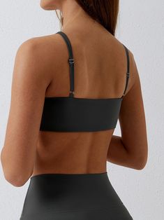 PRODUCT FEATURES: Front Scrunch Bra Breathable.? quick-dry. moisture absorption. Wear-tested by our in-house team for the perfect fit. FABRICATION: 78% Nylon 22% Spandex Sweat-wicking technology that can remove moisture from your body BRA BODY LENGTH: S?- 17cm (6.7inch) M?- 18cm (7.1inch) L?- 19cm (7.5inch) XL-20cm(7.9inch) Functional Sports Swimwear Made Of Elastane, Black Padded Activewear For Yoga, Compressive Seamless Black Swimwear, High Stretch Functional Solid Swimwear, Solid Stretch Sportswear Swimwear, Functional High Stretch Solid Swimwear, Functional Compressive Seamless Swimwear, Functional Medium Support Sports Swimwear, Functional Sports Swimwear With Light Support