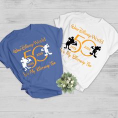 disney world 50th anniversary shirts with mickey mouse