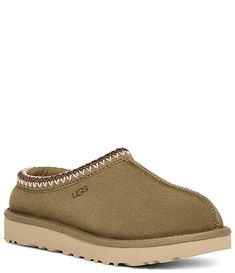 UGG Women's Tasman Slippers | Dillard's Slip On Uggs Outfit, Slip On Uggs, Uggs Fashion, Matching Slippers, Slippers Ugg, Trendy Slippers, Tasman Slippers, Ugg Tasman Slippers, Slides Slippers