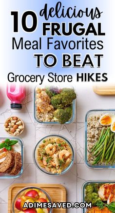 the top ten delicious meals to eat on grocery store hikes