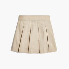 Mini Cotton Skort For Spring, Cotton Mini Skort For Spring, Trendy Cotton Skirt For School, Cotton Mini Length Skort, Spring Mini-length Cotton Skort, Cotton Bottoms With Elastic Waistband For School, Cotton Pleated Skort For School Uniform, School Uniform Mini Skirt For Summer, Cotton Pleated Tennis Skirt