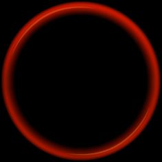 an image of a red ring in the dark