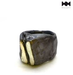 This sculptural silver ring is a one off. It's the kind of ring that makes you feel powerful, because it in itself is rotund, heavy, and strong looking. It's raw and full of energy... and the difference in tones, from the black silver to the brushed one on the top section accentuate it's boldness. INSIDE DIAMETER: 22,3 mm. SIZE USA: 13 SIZE EUROPE: 30 BAND WIDTH: 126MM. aprox BAND THICKNESS: 3 MM aprox. WEIGHT: 46 GRS. (WOWWWWW...make sure you are ready for a chunky piece) ► All my pieces are de Unique Hand Forged Wide Band Ring, Unique Hand Cast Wide Band Rings, Brutalist Hand Cast Open Ring, Unique Hand Cast Metal Rings, Unique Hand Forged Open Wide Band Ring, Unique Hammered Rings For Formal Occasion, Hand Cast Modernist Ring As Gift, Hand Cast Modernist Ring, Modernist Hand Cast Ring As Gift