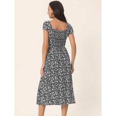 This midi dress will flatter any body shape, making it a timeless addition to any wardrobe. Casual floral dress is perfect for casual, daily, vacation, beach, holiday, wedding, office, family gathering, etc. The casual boho dress has a chic and understated design that makes it easy to accessorize with your favorite shoes. Casual floral dress is perfect for casual, daily, vacation, beach, holiday, wedding, office, family gathering, etc. Casual Boho Dress, Casual Floral Dress, Dresses Casual Boho, Midi Dress With Pockets, Flowy Midi Dress, Floral Dress Casual, Holiday Wedding, Vacation Beach, Boho Casual