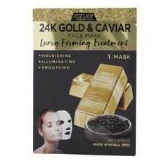 24K Gold & Caviar Sheet Mask Sally Beauty, Hydrolyzed Collagen, Mask Face, Dye Free, Sheet Mask, Healthy Glow, Propylene Glycol, Face Care, Smooth Skin