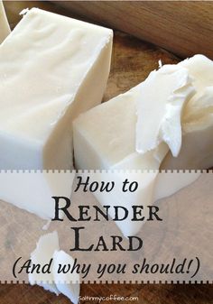 how to render lard and why you should use it for your soap dispenser