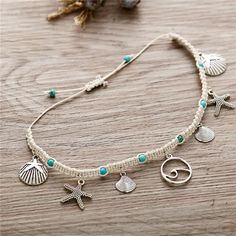 🐚 Embrace boho beach vibes with our Bohemian Shell/Starfish/Wave Anklets for Summer! 🌞 Let these playful accessories adorn your ankles with the essence of sunny shores and salty waves. 🌊 Crafted with carefree flair and adorned with charming shell, starfish, and wave charms, these copper alloy anklets are like a mini vacation for your feet! 🏝️ Whether you're lounging in a hammock or dancing at a beach bonfire, these anklets add a touch of whimsy and coastal style to every step. 🌟✨ Dive into Sea Turtle Bracelet, Whale Necklace, Shark Necklace, Sea Turtle Necklace, Charm Anklet, Shark Earrings, Compass Bracelet, Mermaid Bracelet, Starfish Bracelet