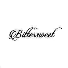 a black and white photo with the word biffysweet written in cursive writing