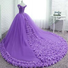 Fabric:Tulle,flowers Process Time:15 to 20 days Shipment Way:DHL,UPS,Fedex,Aramex,etc. Shipping Time: 4-6 days ------------------------------------------------------------------------------------------------------------- Welcome to Siaoryne Bridal Shop Email Adrress: siaoryne@gmail.com All our dresses are made to measure, done by handcraft with much care and love. Before the process of making your Dream Dress, I will personally guide you from choosing the design that will look best on you, throu Quinceanera Dresses Off The Shoulder, Light Blue Wedding Dress, Purple Ball Gown, Ball Gown Quinceanera Dresses, Rose Wedding Dress, 15 Dresses Quinceanera, Dresses Off The Shoulder, Pink Ball Gown, Quinceanera Dresses Pink