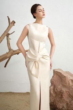 Dona A-line Sleeveless Silk Chiffon Floor Length Dress | MEAN BLVD Feminine Sleeveless Dress With Fitted Bodice For Cocktail, Feminine Sleeveless Cocktail Dress With Fitted Bodice, Beige A-line Sleeveless Dress For Evening, Pre-draped Sleeveless Gala Dress, Elegant A-line Maxi Dress With Fitted Bodice, Elegant Sleeveless Summer Dress With Pleated Bodice, Dressy Sheath Sleeveless Evening Dress, Sleeveless Mini Dress With Fitted Bodice, Sleeveless Evening Dress With Pleated Bodice For Wedding Guest