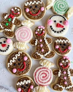 cookies and buttercream are on the twitter page for this post, which shows an image of gingerbreads decorated with icing