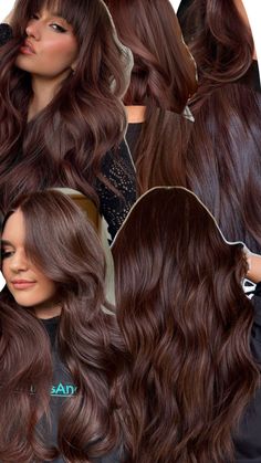 Dark Toffee Hair Color, Red Chocolate Brown Hair Color, Brown Hair With Dimensions, Cooper Brown Hair Color Latina, Salma Hayek Hair Color, Pelo Chocolate Claro, Mohagany Brown Hair Color Fall, Mocha Mousse Hair Color, Dark Chocolate Red Hair