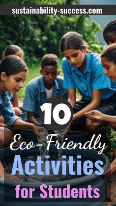 10 Environmental Activities for Students [2024] Environmental Science Projects, Earth Day Science, Environment Activities, Ecology Projects