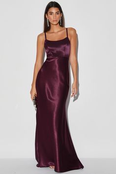 Silk Dress With Sleeves, Dark Purple Dress, Purple Satin Dress, Purple Formal Dress, Dark Purple Dresses, Purple Silk Dress, Purple Prom Dress, Dress With Sleeves, Prom Dress Inspiration