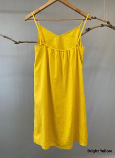 "Nothing welcomes the hot weather more than linen. This simple linen slip dress is a must have and can be more playful if layered. -100% linen construction -V neck -Slightly A-line shaped -Adjustable spaghetti straps -Above the knee -Slip on overhead -Listing colors: Blush, Natural, and White Please provide your shoulder width, full bust measurement ( measured around the fullest part) and your height along with your order in the note to seller box. Don't see your size? Please message us for cust Cotton Suspender Dress For Summer Vacation, Summer Cotton Sundress Suspender Dress, Cotton Sundress Suspender Dress For Vacation, Cotton Suspender Sundress For Vacation, Linen Mini Dress For Spring And Summer, Cotton Suspender Dress With Spaghetti Straps For Daywear, Sleeveless Sundress For Beach Loungewear, Cotton Suspender Sundress For The Beach, Cotton Suspender Sundress For Beach