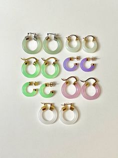 Jade Collection 2023 – Gabi The Label Jade Hoop Earrings For Gift, White Plated Earrings For Gift, White Jade Earrings For Gift, Modern Gold Jade Jewelry, White Tarnish Resistant Hoop Earrings As Gift, Gabi The Label, Jewellery Brand, Jade Jewelry, Creative Jewelry