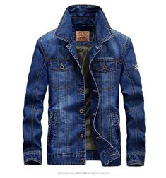 Welcome to my store Hot Men's fashion denim jacket coat casual jean jackets coat outwear tops coats The product is Asian size. If you can't choose the right size, please tell me your height and weight. Payment & Shippment Instructions: 1：We only accept Paypal payment . 2:I will send your item in 3 days after your payment.All will be shipped by international standard airmail,it will take15 - 30 days normally,Sometimes it will be postponed a period of time, because of holidays or bad weather,(Told Denim Jacket Men Style, Fleece Denim Jacket, Mens Fashion Denim, Casual Denim Jacket, Cooler Style, Spring Denim, Denim Jacket Fashion, Jean Jacket Men, Lined Denim Jacket