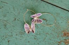 image 0 Elegant Purple Summer Jewelry, Elegant Summer Purple Jewelry, Elegant Purple Jewelry For Summer, Whimsical Purple Wedding Jewelry, Whimsical Purple Jewelry For Wedding, Purple Dangle Earrings For Beach, Purple Dangle Earrings For The Beach, Summer Party Butterfly Charm Jewelry, Purple Dangle Jewelry For Beach