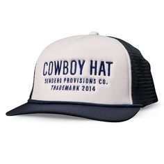 Some of us just can't pull off wearing a Cowboy Hat. And some of us should never wear one. So we made a Cowboy Hat for everyone! You won't find this hat home on the range... you'll find it home on your noggin'! White Cowboy Hat, Hand Sticker, Boots Store, Home On The Range, Brown Hats, Pop Photos, Unique Fits, Pull Off, Cowboy Hat