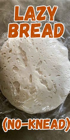 lazy bread no-knead recipe No Need Bread Easy Recipes, Easy No Need Bread, No Kneeding Bread Easy, Quick No Knead Bread, Refrigerator Bread Dough, No Need Bread, Easy Bread Recipes For Beginners, Easy No Yeast Bread, Easy Yeast Bread