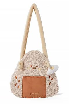 Cute Plush Onigiri Shoulder Bag Kawaii Harajuku Aesthetic Onigiri Design, Aesthetic Gifts, Harajuku Aesthetic, Aesthetic Men, Aesthetic Bags, Aesthetic Brown, Tribe Of Judah, Kawaii Harajuku, Kawaii Aesthetic