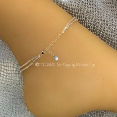 "This is a handmade 100% 925 Sterling Silver ankle bracelet.  Double strand Margarita chain with lobster clasp  Margarita chains are made from rectangular links that are connected widthwise into a twisted row. This creates a textured, tubular appearance with an excellent sparkle.  Main anklet chain length is 9\" Extender chain length is 1\"" Adjustable Silver Anklet With Lobster Clasp, Adjustable Silver Nickel-free Anklets, Adjustable Gold Sterling Silver Anklets, Adjustable Sterling Silver Anklet, Adjustable Sterling Silver Charm Bracelet, Adjustable Sterling Silver Chain Anklet, Silver Anklet With Lobster Clasp For Gift, Adjustable Silver Dangle Anklets, Silver Adjustable Dangle Anklets